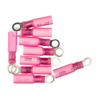 Наконечник с термоусаживаемой манжетой Duwi НКИ-Т 1.5-4 мм цвет красный 10 шт.