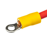 Наконечник кольцевой изолированный НКИ 6-4 мм цвет желтый 10 шт.