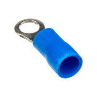 Наконечник кольцевой изолированный НКИ 2.5-4 мм цвет синий 10 шт.