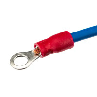 Наконечник кольцевой изолированный НКИ 1.5-4 мм цвет красный 10 шт.