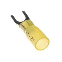 Наконечник с термоусаживаемой манжетой Duwi НВИ-Т 6 мм² цвет желтый 10 шт.