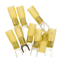 Наконечник с термоусаживаемой манжетой Duwi НВИ-Т 6 мм² цвет желтый 10 шт.