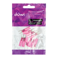 Наконечник с термоусаживаемой манжетой Duwi НВИ-Т 1.5 мм² цвет красный 10 шт.