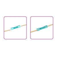 Гильза с термоусаживаемой манжетой Duwi ГСИ-T 1.5-2.5 мм² цвет синий 10 шт.