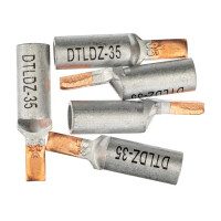 Наконечник штифтовой луженый Duwi НШАЛ 35-20 мм цвет серый 5 шт.