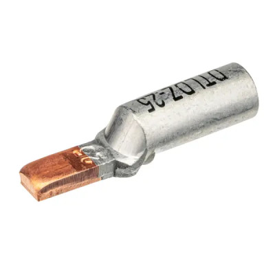 Наконечник штифтовой луженый Duwi НШАЛ 25-15 мм цвет серый 5 шт.