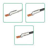 Наконечник штифтовой луженый Duwi НШАЛ 25-15 мм цвет серый 5 шт.