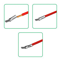 Наконечник штифтовой луженый Duwi НШАЛ 16-14 мм цвет серый 5 шт.