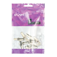 Наконечник штифтовой Duwi НШМЛ 6-5.5х12 мм цвет серый 5 шт.