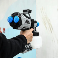 Краскопульт аккумуляторный Deko DKSG20K3, 20 В Li-ion 1x2 Ач, 590 мл/мин