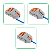 Клемма разветвительная Duwi 26666 5-проводная 4 мм 4 шт.