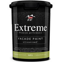 Краска фасадная Parade Extreme матовая цвет белый база А 0.9 л