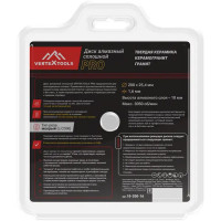 Диск алмазный по керамике Vertextools 200x25.4x1.6 мм