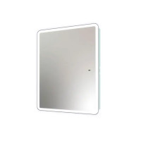 Шкаф зеркальный подвесной Flash с LED-подсветкой и подогревом 50x80 см цвет белый