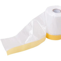 Пленка защитная с малярной лентой 33 м x 55 см