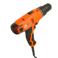 Дрель-шуруповерт сетевая Спец БШЭ-400К, 400 Вт