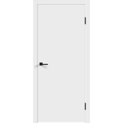 Дверь межкомнатная глухая Бланка 80x200 см эмаль цвет белый