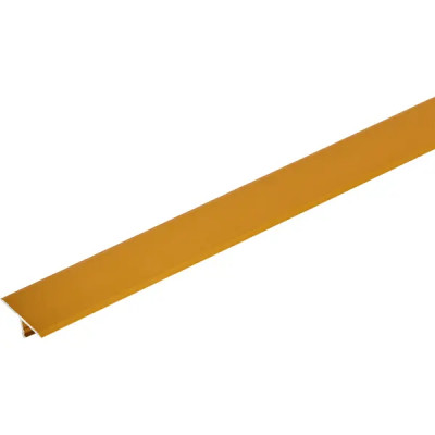 Порог Т-образный Floorexpert 26x900 мм, цвет золото