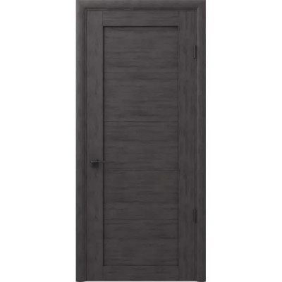Дверь межкомнатная Наполи глухая шпон натуральный цвет венге 90x200 см
