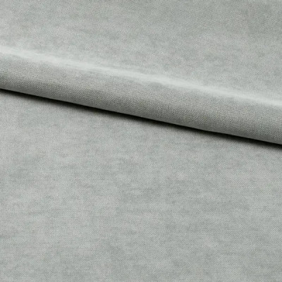 Ткань 1 м/п Однотонный велюр 300 см цвет светло-серый