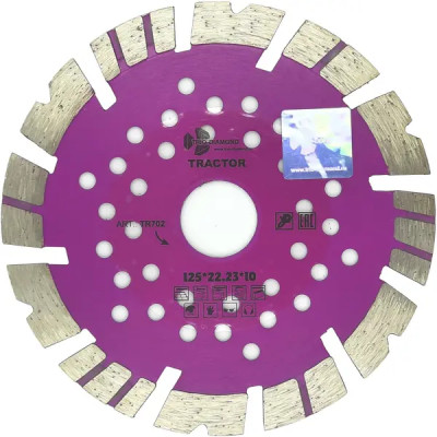 Диск алмазный по железобетону Trio-Diamond TR702 125x22.23x2 мм