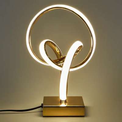 Настольная лампа светодиодная Fete FR6104TL-L22G цвет золот