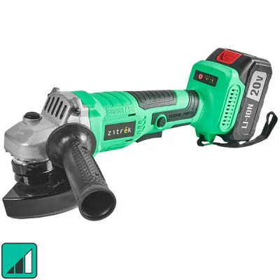 УШМ аккумуляторная Zitrek AG 20 Pro 063-4067, 20 В Li-ion 2x4 Ач, 125 мм