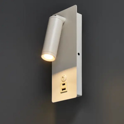 Настенный светильник светодиодный Freya FR5341WL-L3W 3 Вт USB цвет белый