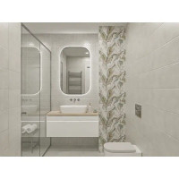 Плитка настенная Azori Trent Gris 20.1x50.5 см 1.52 м² матовая цвет серый