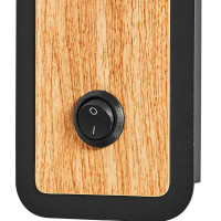 Бра светодиодный Lumion Ledio Leland 5631/5WL нейтральный белый свет, цвет черный