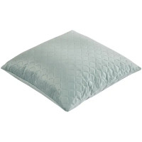 Подушка Velvet 50x50 см цвет серо-зеленый Sage 4