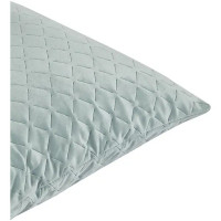 Подушка Velvet 50x50 см цвет серо-зеленый Sage 4