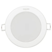 Светильник точечный светодиодный встраиваемый Philips LED6 под отверстие 90 мм 1 м² нейтральный белый свет, цвет белый