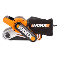 Ленточная шлифовальная машина сетевая Worx WT662, 950 Вт, 75x533 мм