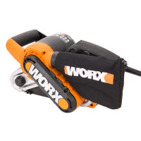 Ленточная шлифовальная машина сетевая Worx WT662, 950 Вт, 75x533 мм