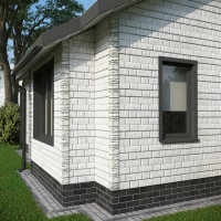 Сайдинг виниловый Döcke Bergart Камень 1.8 м Кокос 0.52 м²