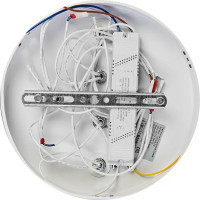 Люстра потолочная светодиодная Escada Orbita 10224/6LED 103W с пультом управления, 33 м², регулируемый белый свет, цвет белый