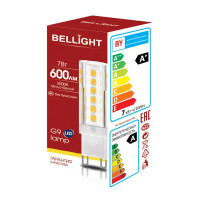 Лампа светодиодная Bellight G9 220-240 В 7 Вт капсула 600 лм теплый белый свет