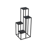 Подставка для цветочного горшка 40x100x40 см 4 полки сталь