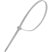 Кабельная стяжка Защита Про WT-35300-W 3.5x300 мм нейлон цвет белый 100 шт.