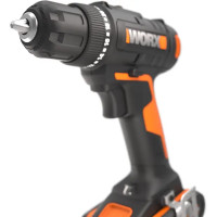 Дрель-шуруповерт аккумуляторная Worx WX100.3, 20 В Li-ion 2x2 Ач