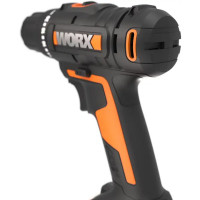 Дрель-шуруповерт аккумуляторная Worx WX100.3, 20 В Li-ion 2x2 Ач