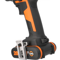 Дрель-шуруповерт аккумуляторная Worx WX100.3, 20 В Li-ion 2x2 Ач