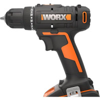 Дрель-шуруповерт аккумуляторная Worx WX100.3, 20 В Li-ion 2x2 Ач