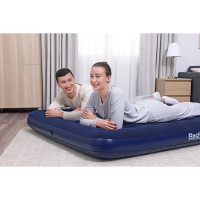 Матрас надувной Bestway 203x152x22 см цвет синий