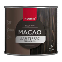 Масло для террас Neomid Premium цвет прозрачный 2 л