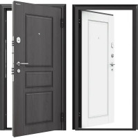 Дверь входная металлическая Премиум New 88x205 см правая белый