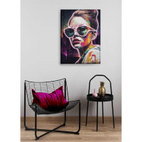 Картина Ночной неон 50x70 см