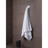 Крючок самоклеящийся круглый цвет белый