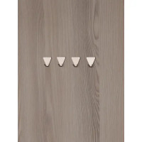 Крючок самоклеящийся треугольный нержавеющий 4 шт.